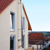Schornstein an Wohnhaus